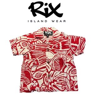 RIX ✨ 24 Mon • Hawaii Island Wear Keiki Little Boys Aloha Shirt Luau Christmas